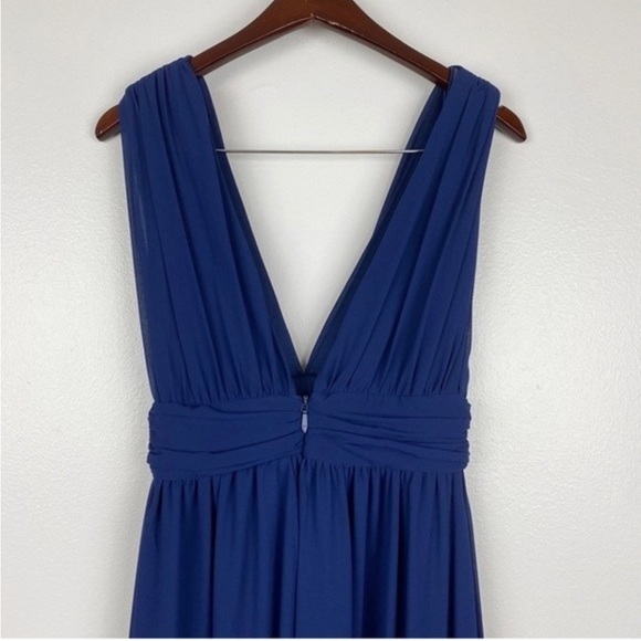 Lulu's Heavenly Hues Navy Blue Maxi Dress Size M - Picture 7 of 9